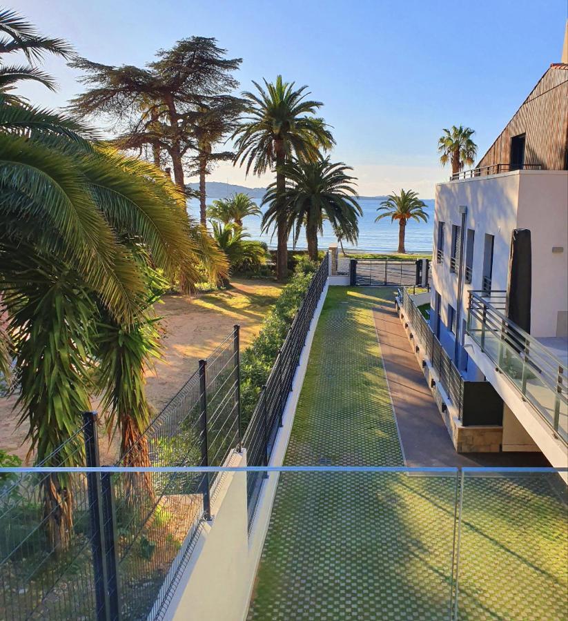 T3 Neuf Avec Terrasse Face A La Mer Bandol Kültér fotó